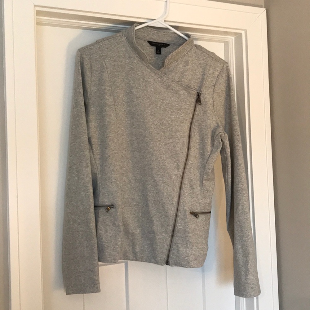 Banana Republic sweatshirt jacket